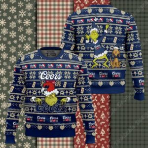 Coors Banquet Grinch Ugly Sweater
