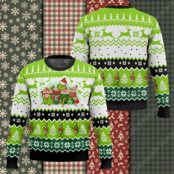 Grinch Coffee Ugly Sweater