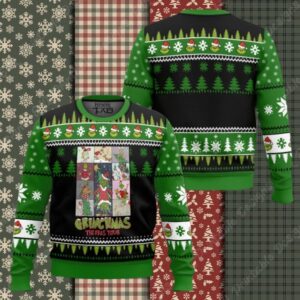 Grinch Grinchmas The Eras Tour Ugly Christmas Sweater