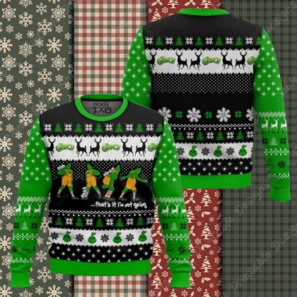 Grinch Meme Ugly Sweater