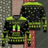 3D S.T The Next Generation 1987 Yellow Ugly Christmas Ugly Sweater