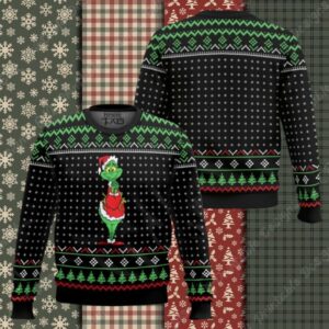 Grinch xmas Ugly Sweater