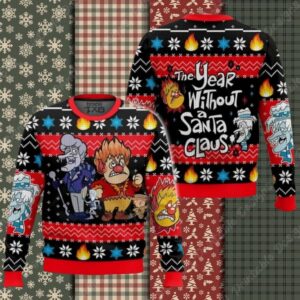 Heat Miser Snow Miser – The Year Without Santa Claus Ugly Sweater