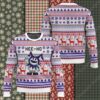 Santa Claus Grinch Yelling Meme Ugly Sweater