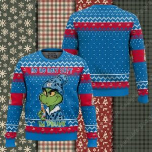 Ho Ho Holy Sh!t Im Drunk Coors Light Grinch Ugly Sweater