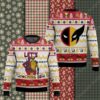 3D S.T The Next Generation 1987 Red Ugly Christmas Ugly Sweater