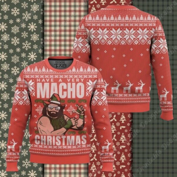 Macho Man Randy Savage Ugly Christmas Sweater