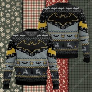 Xmas Batman DC Comics Ugly Christmas Sweater