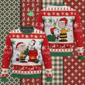 Charlie Brown and Snoopy Ugly Sweater