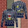 3D S.T The Next Generation 1987 Red Ugly Christmas Ver 2 Ugly Sweater