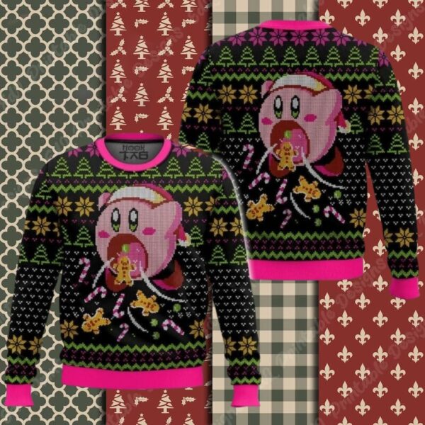 Cute Kirby Ugly Sweater