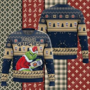 Drink Up Grinches Miller Lite Ugly Sweater
