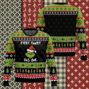 Every Family has one Grinch Ugly Sweater