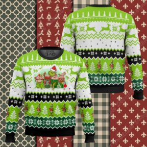 Grinch Coffee Ugly Sweater