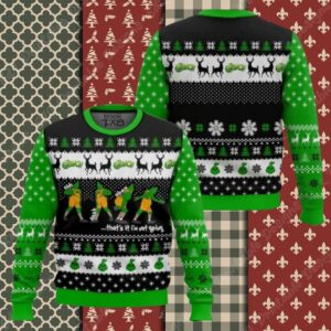 Grinch Meme Ugly Sweater