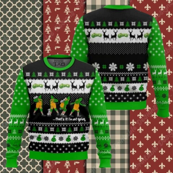 Grinch Meme Ugly Sweater