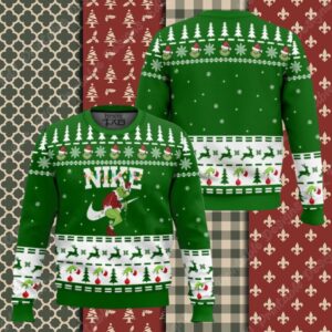 Grinch Nike Ugly Sweater