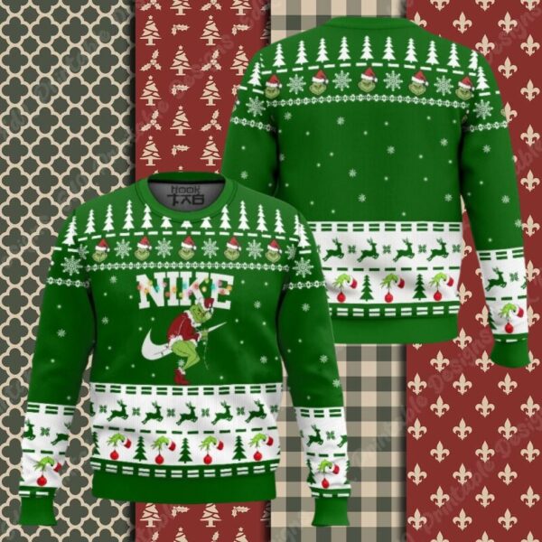 Grinch Nike Ugly Sweater