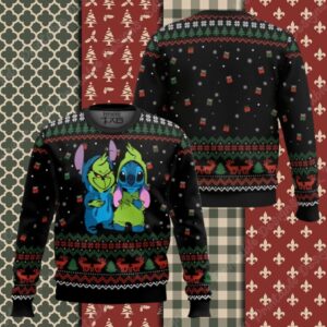 Grinch stick Ugly Sweater