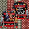 3D S.T The Next Generation 1987 Blue Ugly Christmas Ugly Sweater