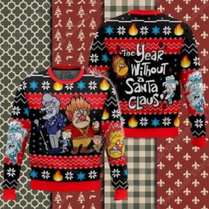 Heat Miser Snow Miser – The Year Without Santa Claus Ugly Sweater