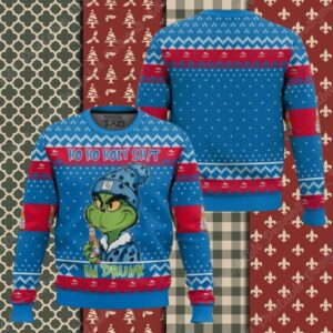 Ho Ho Holy Sh!t Im Drunk Coors Light Grinch Ugly Sweater