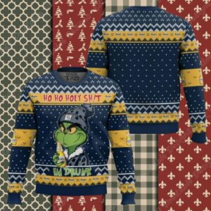 Ho Ho Holy Sh!t Im Drunk Modelo Grinch Ugly Sweater