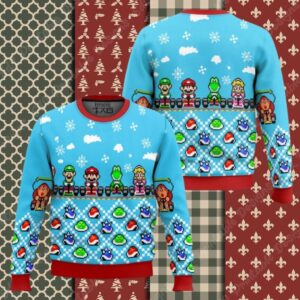 Mario Kart Ugly Christmas Sweater