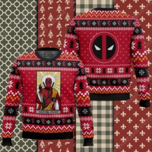 Marvel Jesus Deadpool Ugly Sweater