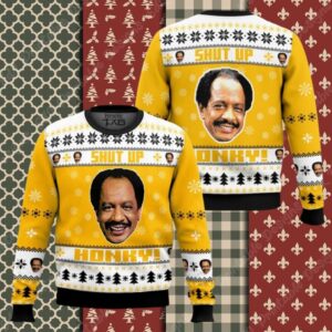 The Jeffersons, George Jefferson Shut up Honkey Ugly Sweater