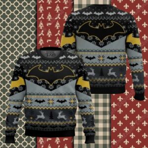Xmas Batman DC Comics Ugly Christmas Sweater
