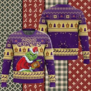 Drink Up Grinches Crown Royal Ugly Sweater