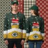 Green Bay Packers Baby Yoda Ladies Christmas Ugly Sweater