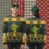 Green Bay Packers Personalized Disney Characters Vintage Christmas Ugly Sweater