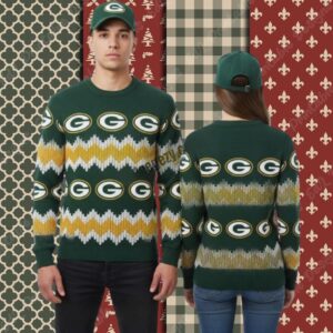 Green Bay Packers Xmas Gift Logo Cute Christmas Ugly Sweater
