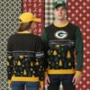 Green Bay Packers Brett Favre Player Family Christmas Ugly Sweater