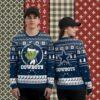 The Grinch And Baby Groot Dallas Cowboys Blue Funny Xmas Ugly Sweater