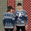 Star Wars Dallas Cowboys Baby Yoda Blue Funny Xmas Ugly Sweater