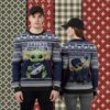 The Grinch And Dog Max Dallas Cowboys Red Christmas Ugly Sweater